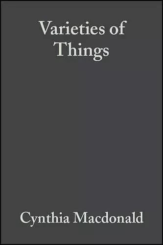 Varieties of Things cover