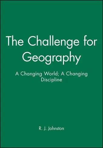 The Challenge for Geography cover
