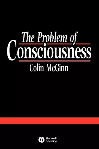 The Problem of Consciousness cover