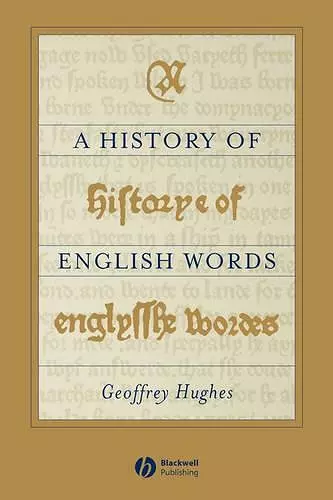 A History of English Words cover