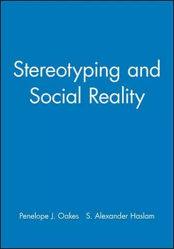 Stereotyping and Social Reality cover