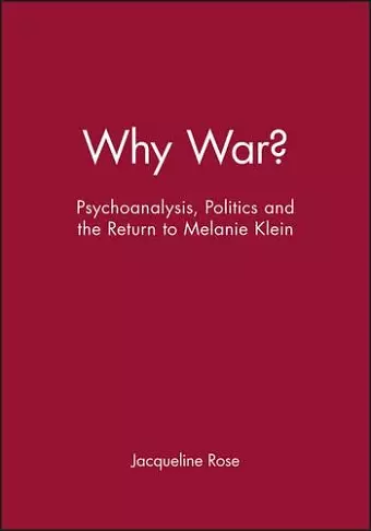 Why War? cover