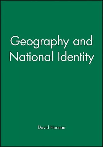 Geography and National Identity cover