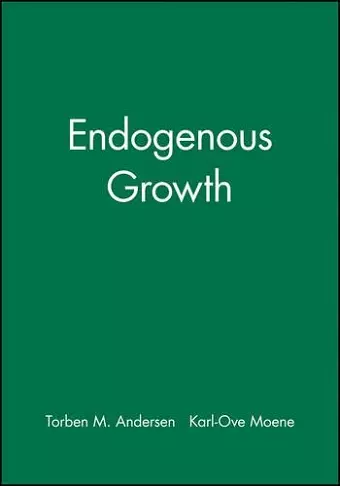 Endogenous Growth cover