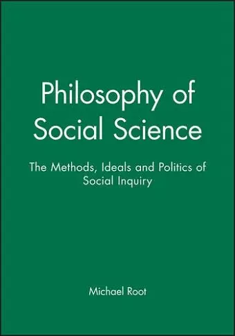 Philosophy of Social Science cover