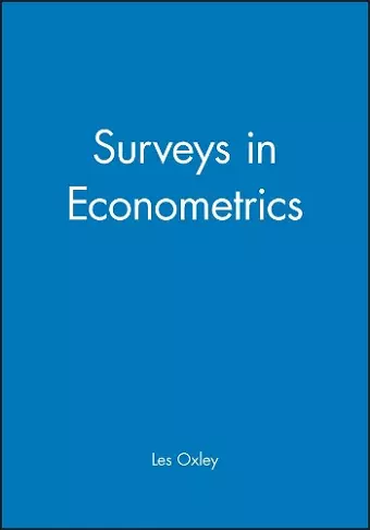 Surveys in Econometrics cover