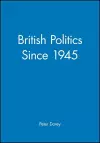 British Politics since 1945 cover