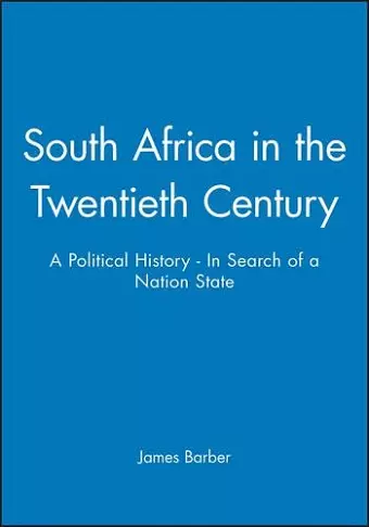 South Africa in the Twentieth Century cover