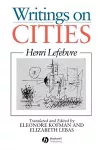 Writings on Cities cover
