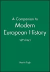 A Companion to Modern European History cover