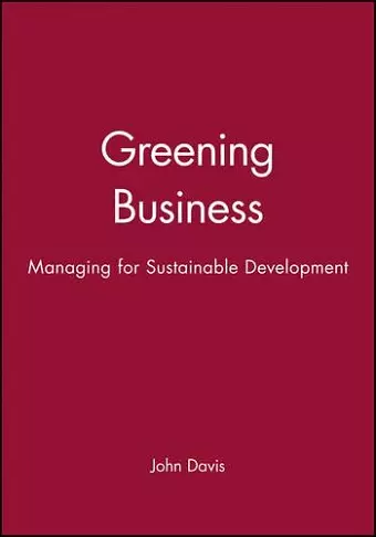 Greening Business cover