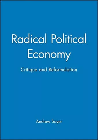 Radical Political Economy cover