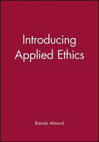 Introducing Applied Ethics cover