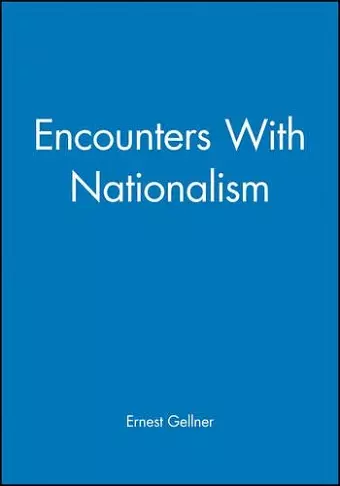 Encounters with Nationalism cover