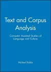 Text and Corpus Analysis cover