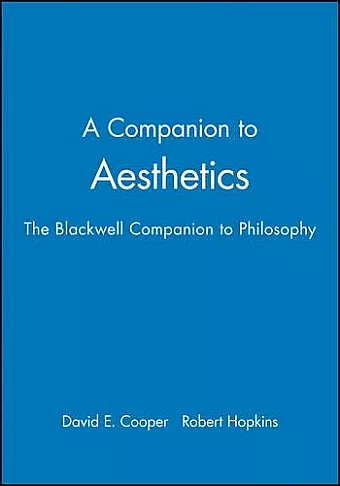 A Companion to Aesthetics cover