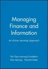 Managing Finance and Information cover