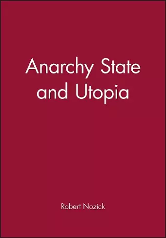 Anarchy State and Utopia cover