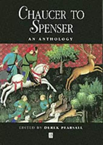 Chaucer to Spenser cover