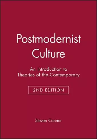 Postmodernist Culture cover