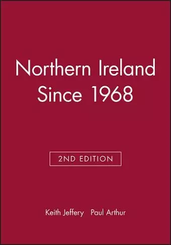 Northern Ireland Since 1968 cover