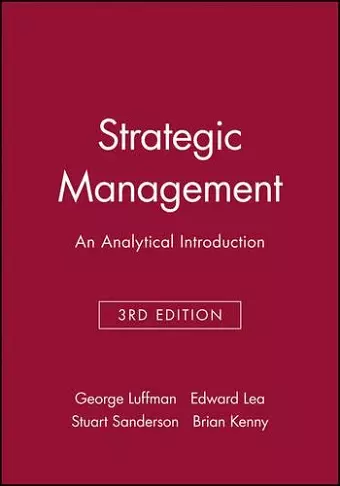 Strategic Management cover