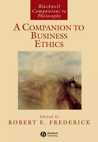 A Companion to Business Ethics cover