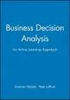 Business Decision Analysis cover