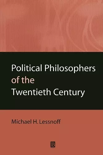 Political Philosophers of the Twentieth Century cover