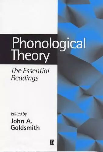 Phonological Theory cover