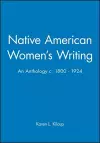 Native American Women's Writing cover