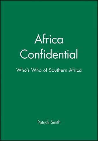 Africa Confidential cover