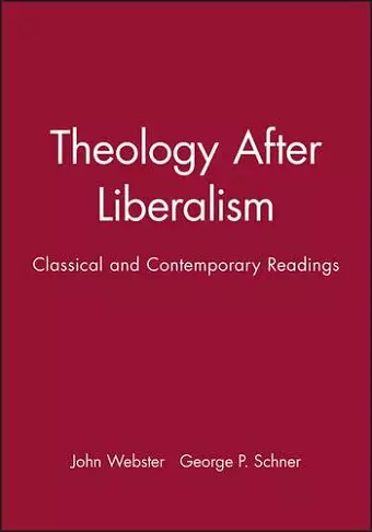 Theology After Liberalism cover