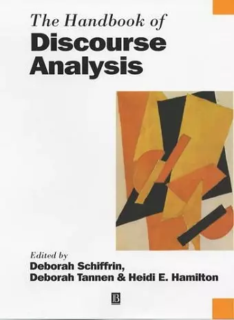 The Handbook of Discourse Analysis cover