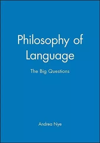 Philosophy of Language cover