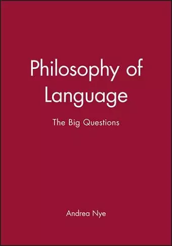 Philosophy of Language cover