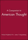 A Companion to American Thought cover