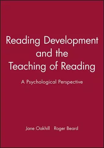 Reading Development and the Teaching of Reading cover