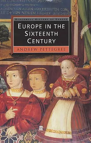 Europe in the Sixteenth Century cover
