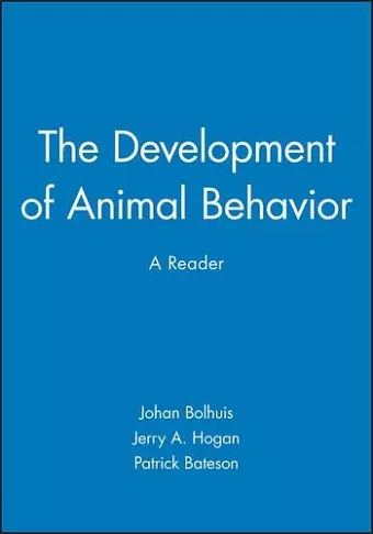 The Development of Animal Behavior cover