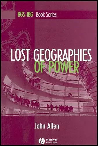 Lost Geographies of Power cover