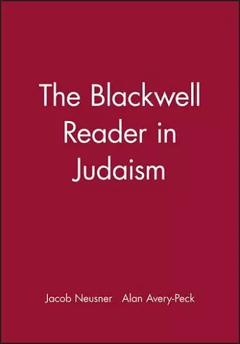 The Blackwell Reader in Judaism cover