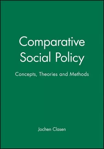 Comparative Social Policy cover