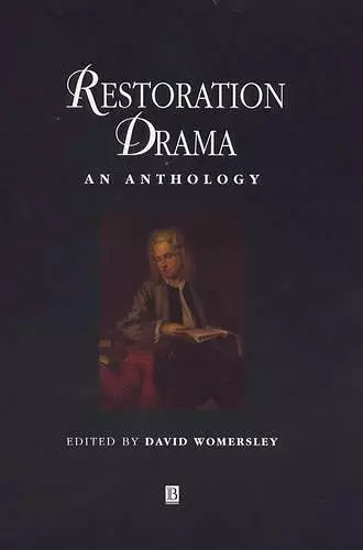 Restoration Drama cover