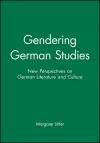 Gendering German Studies cover