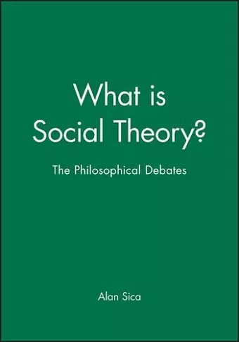 What is Social Theory? cover