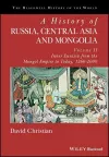 A History of Russia, Central Asia and Mongolia, Volume II cover