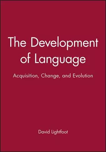 The Development of Language cover