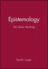 Epistemology cover