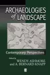 Archaeologies of Landscape cover